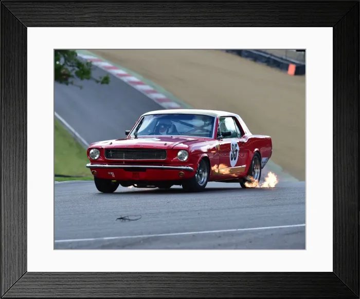 Framed Print : CM3 7864 Neil Brown, Ford Mustang, APO 271 C Framed Print : CM3 7864 Neil Brown, Ford Mustang, APO 271 C