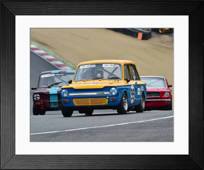 Framed Print : CM3 7184 Ian Gunton, Hillman Imp Framed Print : CM3 7184 Ian Gunton, Hillman Imp