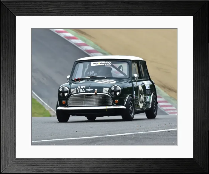 Framed Print : CM3 7199 Jason Brooks, Austin Mini Cooper S, AJM 711 A Framed Print : CM3 7199 Jason Brooks, Austin Mini Cooper S, AJM 711 A