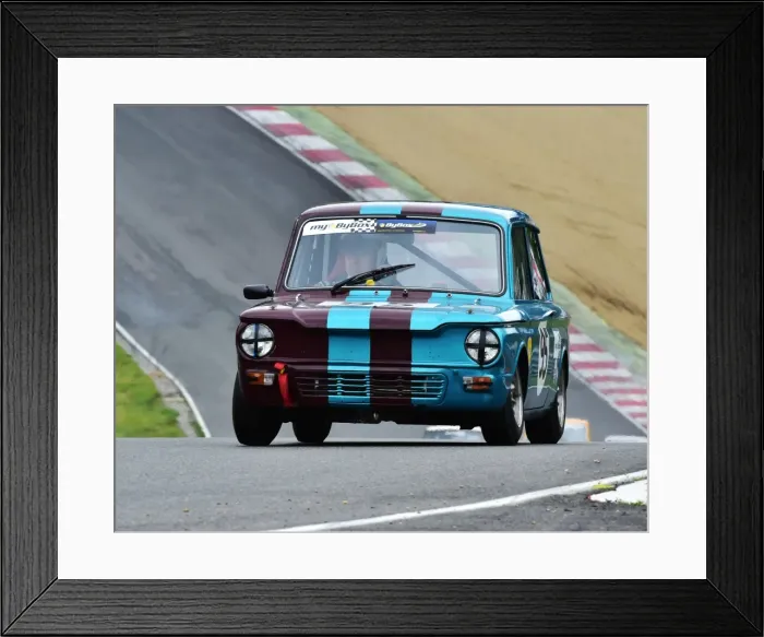 Framed Print : CM3 7211 Shaun Hazelwood, Hillman Imp Framed Print : CM3 7211 Shaun Hazelwood, Hillman Imp