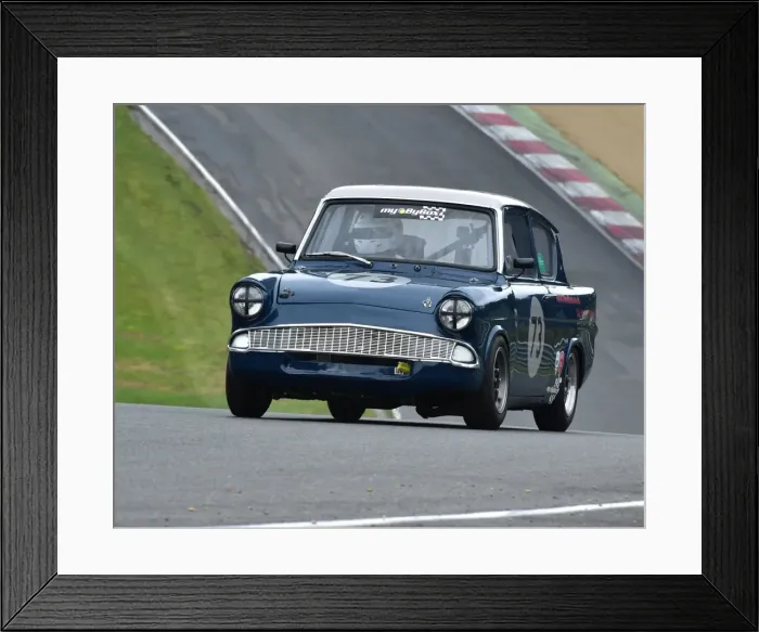 Framed Print : CM3 7214 Robyn Slater, Ford Anglia