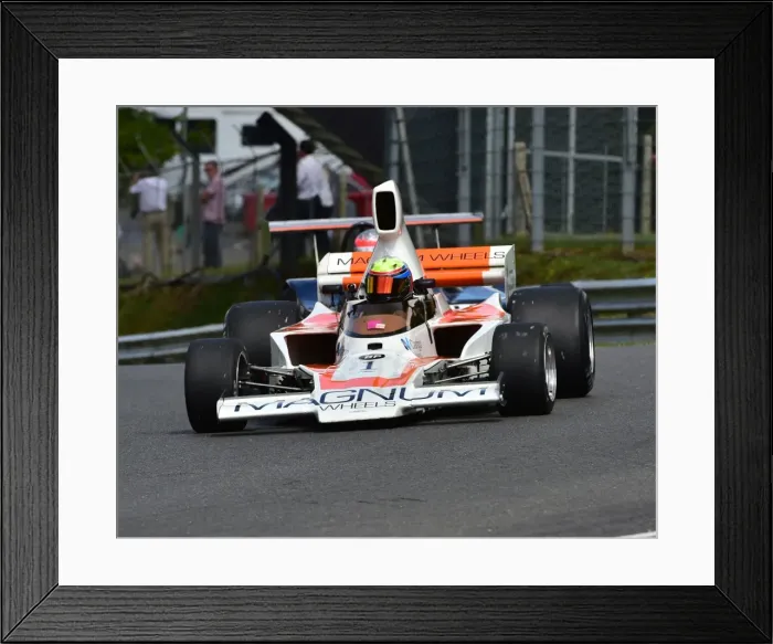 Framed Print : CM3 7540 Neil Glover, Lola T330-332