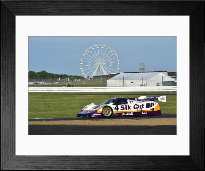 Framed Print : CM3 8929 Christophe D Ansembourg, Jaguar XJR8 Framed Print : CM3 8929 Christophe D Ansembourg, Jaguar XJR8