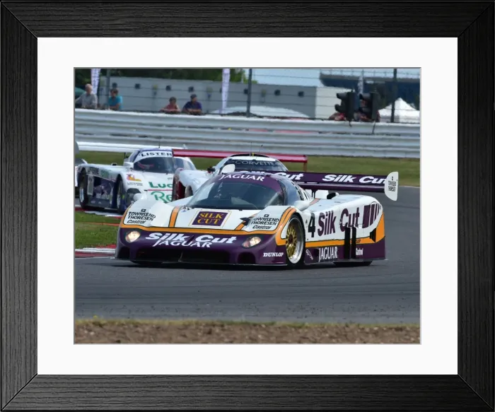 Framed Print : CM4 0716 Justin Law, Jaguar XJR8