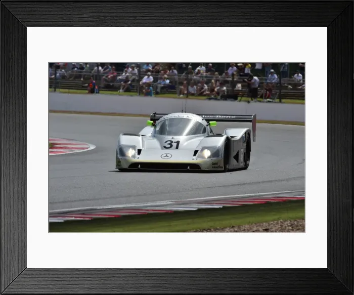 Framed Print : CM4 0743 Bob Berridge, Gareth Evans, Mercedes C11 Framed Print : CM4 0743 Bob Berridge, Gareth Evans, Mercedes C11