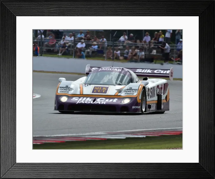 Framed Print : CM4 0756 Justin Law, Jaguar XJR8 Framed Print : CM4 0756 Justin Law, Jaguar XJR8