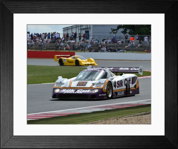 Framed Print : CM4 0767 Justin Law, Jaguar XJR8 Framed Print : CM4 0767 Justin Law, Jaguar XJR8