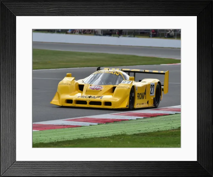 Framed Print : CM4 0780 Steve Tandy, Nissan R90 Framed Print : CM4 0780 Steve Tandy, Nissan R90