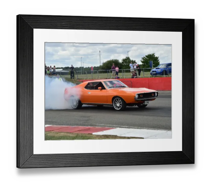 Framed Print : CM4 0595 AMC, Javelin, 1973, SLL 969 W