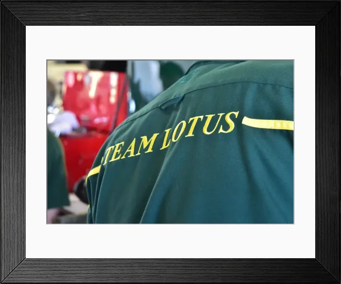 Framed Print : CM3 8318 Classic Team Lotus Framed Print : CM3 8318 Classic Team Lotus