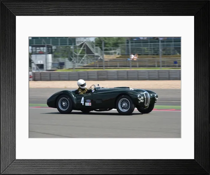 Framed Print : CM3 8366 Sam Stretton, Philip Champion, Frazer Nash Mille Miglia