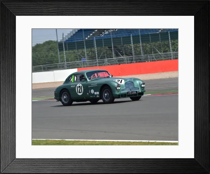 Framed Print : CM3 8380 Glynn Allen, Aston Martin DB2 LW Le Mans, 175 UXM