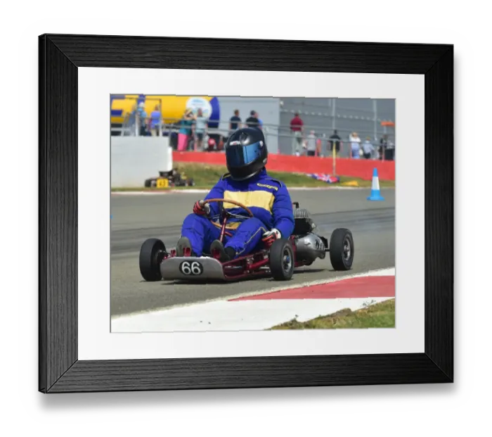 Framed Print : CM3 9330 Kayley Mizen, Zip Euro, Hewland Arrow, 1976