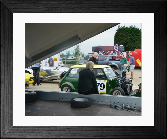 Framed Print : CJ5 4951 Jon Lee, Austin Mini Framed Print : CJ5 4951 Jon Lee, Austin Mini