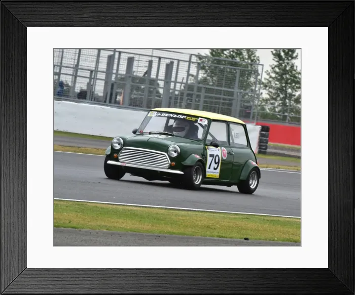 Framed Print : CM4 1720 John Lee, Austin Mini Framed Print : CM4 1720 John Lee, Austin Mini