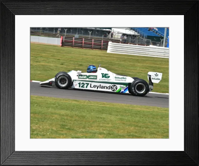 Framed Print : CM3 8494 Andrew Haddon, Williams FW07B Framed Print : CM3 8494 Andrew Haddon, Williams FW07B