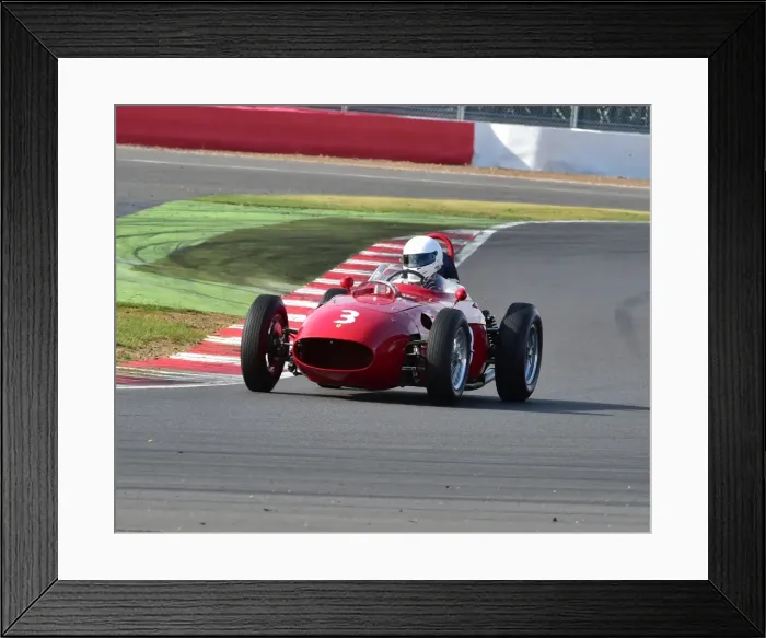 Framed Print : CM3 8585 Tony Smith, Ferrari 246 Dino 007