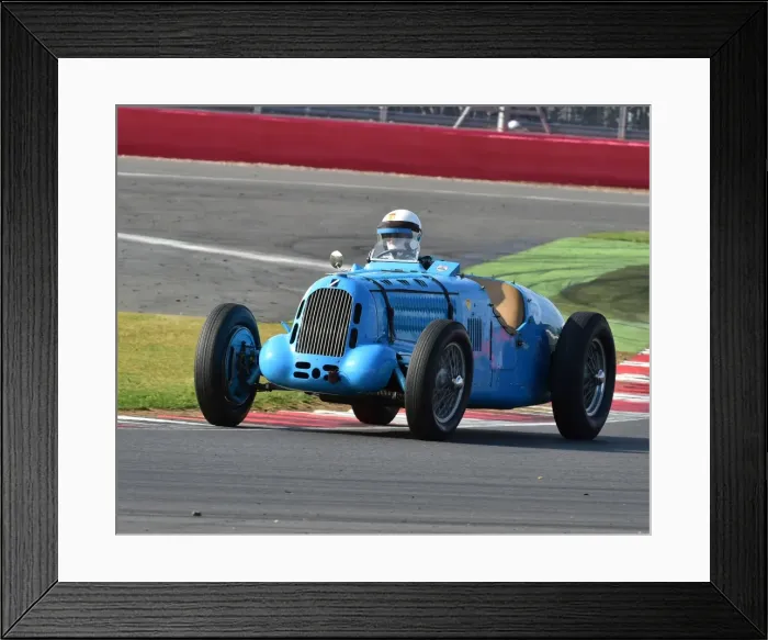 Framed Print : CM3 8596 Richard Pilkington, Talbot Lago T26SS
