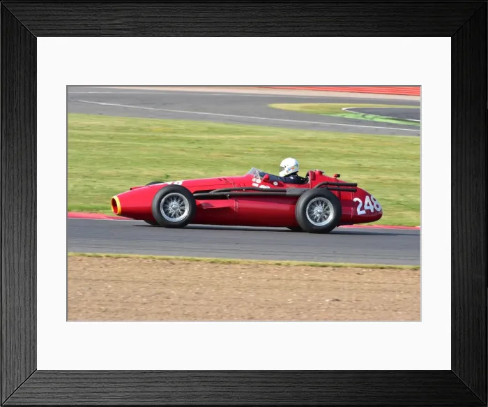 Framed Print : CM3 8629 Klaus Lehr, Maserati 250F