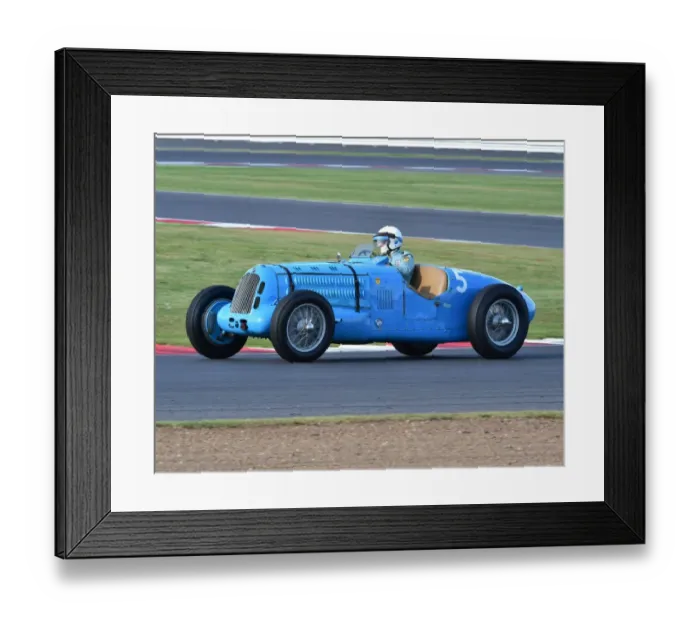 Framed Print : CM3 8673 Richard Pilkington, Talbot Lago T26SS Framed Print : CM3 8673 Richard Pilkington, Talbot Lago T26SS
