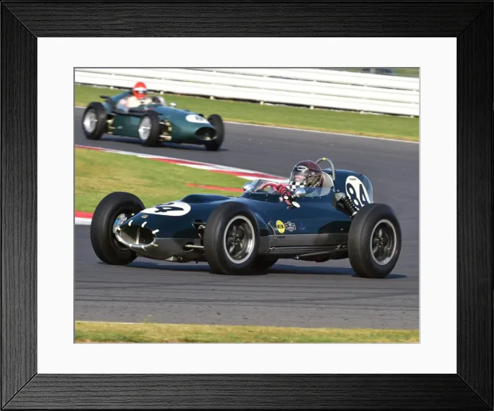 Framed Print : CM3 8682 Eddie McGuire, Lotus 16 Framed Print : CM3 8682 Eddie McGuire, Lotus 16