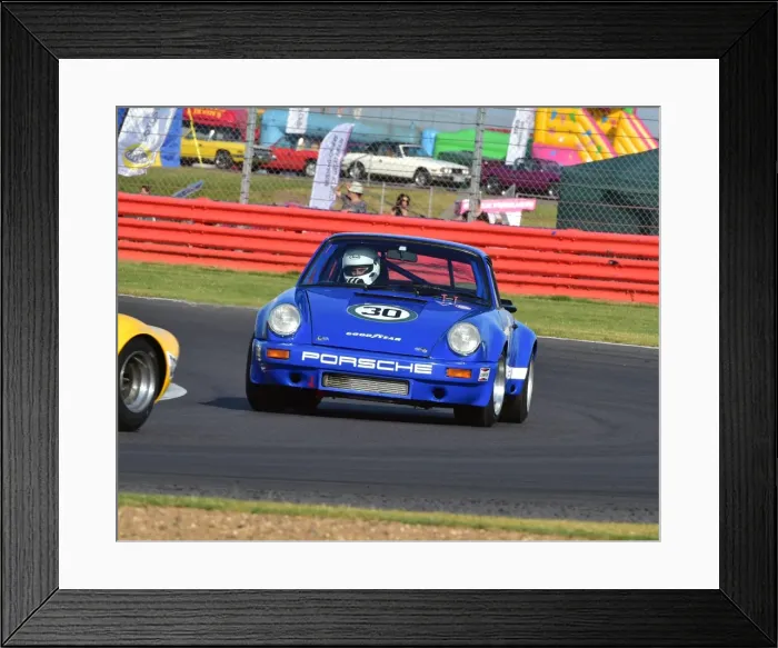 Framed Print : CM3 8700 Bruce White, Porsche 911 RSR Framed Print : CM3 8700 Bruce White, Porsche 911 RSR