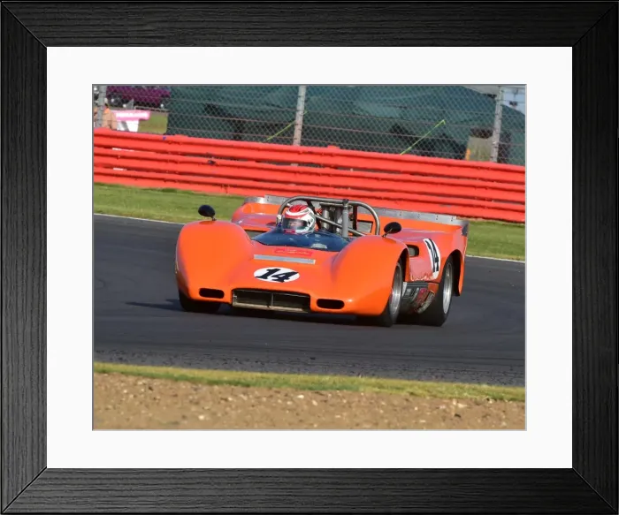 Framed Print : CM3 8706 Anthony Taylor, Andrew Wareing, McLaren M6B Framed Print : CM3 8706 Anthony Taylor, Andrew Wareing, McLaren M6B