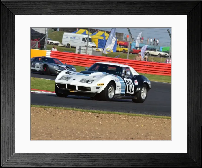 Framed Print : CM3 8719 John Dickson, Neil Merry, Chevrolet Corvette Framed Print : CM3 8719 John Dickson, Neil Merry, Chevrolet Corvette