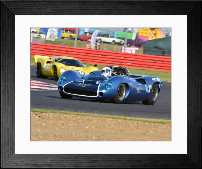 Framed Print : CM3 8721 Howard Jones, Lola T70 Mk1 Spyder Framed Print : CM3 8721 Howard Jones, Lola T70 Mk1 Spyder