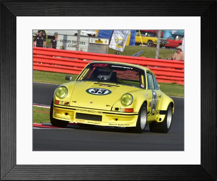 Framed Print : CM3 8732 Mark Bates, Porsche 911 RSR Framed Print : CM3 8732 Mark Bates, Porsche 911 RSR