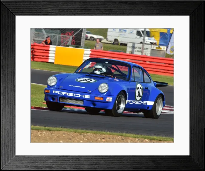 Framed Print : CM3 8751 Bruce White, Porsche 911 RSR Framed Print : CM3 8751 Bruce White, Porsche 911 RSR