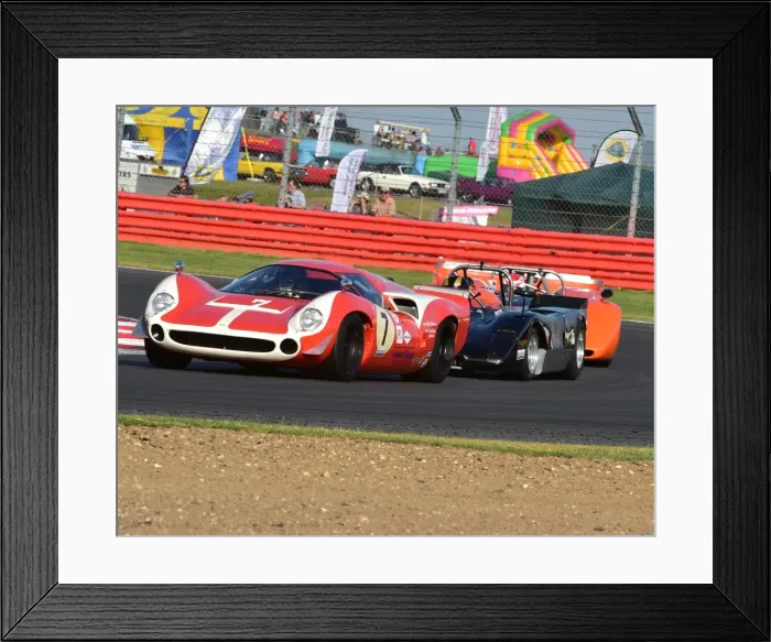 Framed Print : CM3 8795 Tarek Mahmoud, Lola T70 MK3 B Framed Print : CM3 8795 Tarek Mahmoud, Lola T70 MK3 B