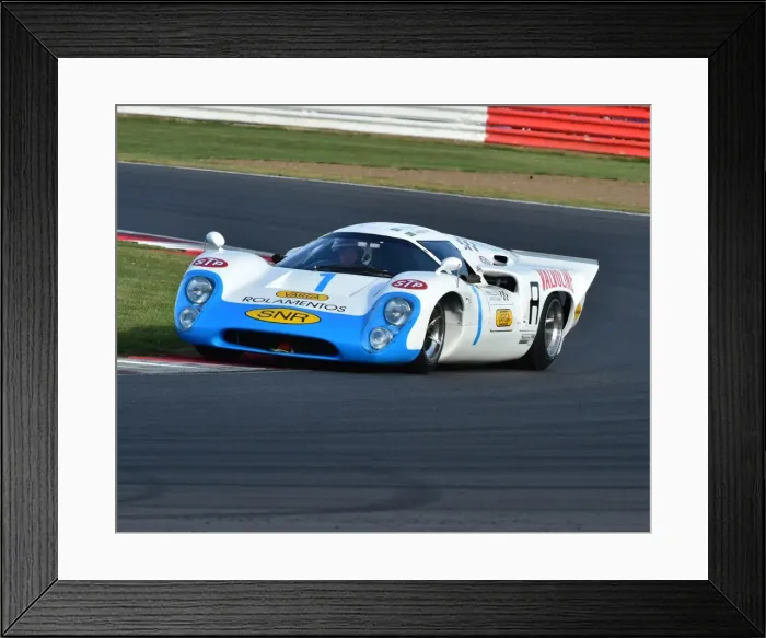 Framed Print : CM3 8838 Leo Voyazides, Simon Hadfield, Lola T70 MK3 B Framed Print : CM3 8838 Leo Voyazides, Simon Hadfield, Lola T70 MK3 B