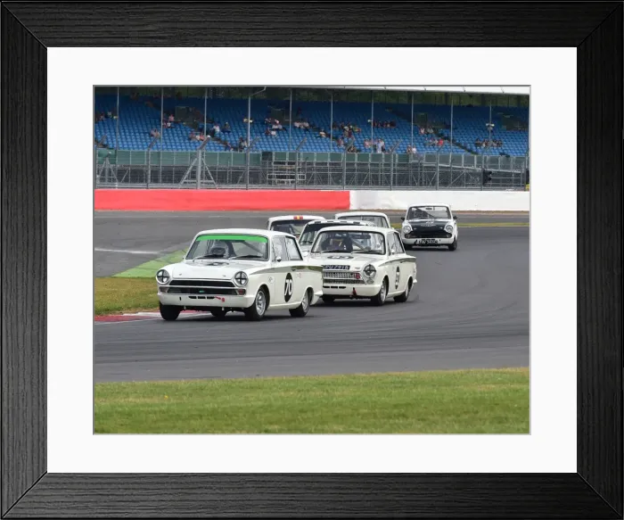 Framed Print : Dion Kremer, Gabriel Kremer, Ford Lotus Cortina, Mark Owen, John Dunham, Ford Lotus Cortina, CPU 791 B, Sir John Whitmore trophy, U2TC, Silverstone Classic 2014 Framed Print : Dion Kremer, Gabriel Kremer, Ford Lotus Cortina, Mark Owen, John Dunham, Ford Lotus Cortina, CPU 791 B, Sir John Whitmore trophy, U2TC, Silverstone Classic 2014