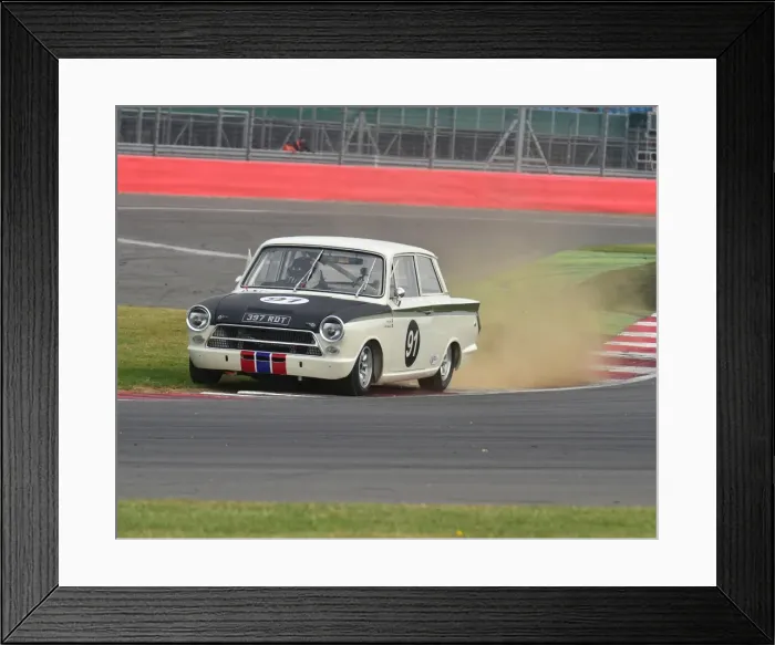 Framed Print : CM3 9095 John Haugland, Arne Berg, Ford Lotus Cortina, 397 RDT Framed Print : CM3 9095 John Haugland, Arne Berg, Ford Lotus Cortina, 397 RDT