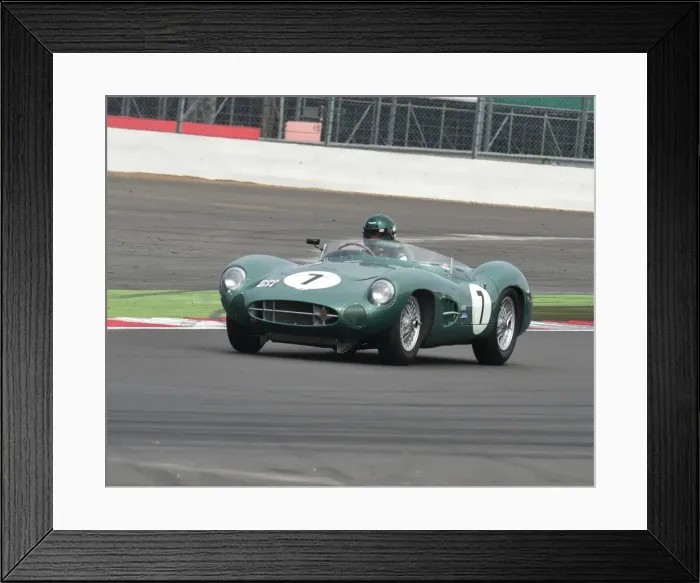 Framed Print : CM3 9213 Wolfgang Friedrichs, Aston Martin DBR1, 900 BH Framed Print : CM3 9213 Wolfgang Friedrichs, Aston Martin DBR1, 900 BH