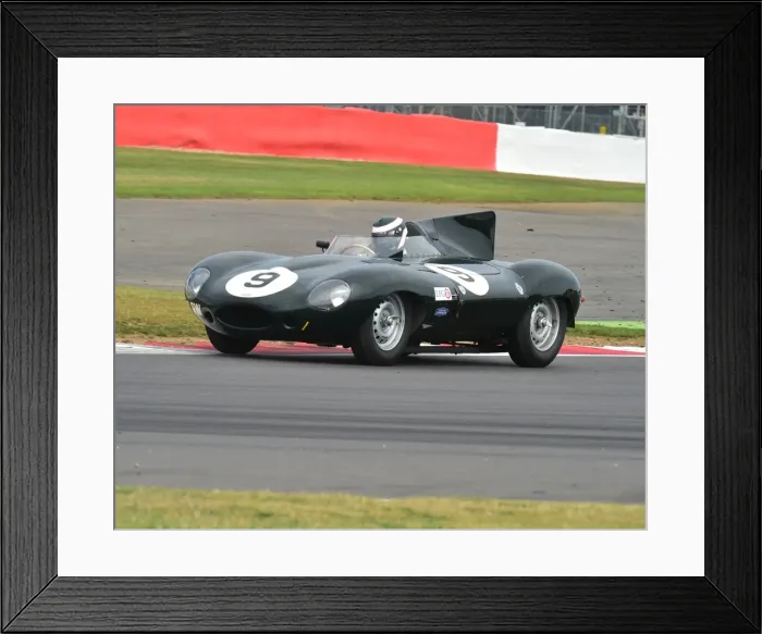Framed Print : CM3 9221 Benjamin Eastick, Jaguar D-Type