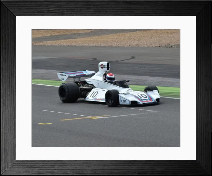 Framed Print : CM3 9372 Manfredo Rossi di Montelera, Brabham BT42 Framed Print : CM3 9372 Manfredo Rossi di Montelera, Brabham BT42