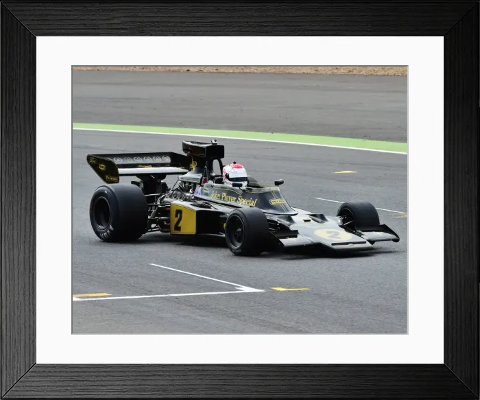 Framed Print : CM3 9376 Katsuaki Kubota, Lotus 72 Framed Print : CM3 9376 Katsuaki Kubota, Lotus 72
