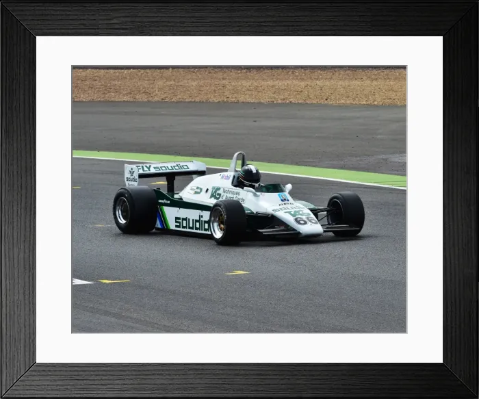 Framed Print : CM3 9381 Tommy Dreelan, Williams FW08 Framed Print : CM3 9381 Tommy Dreelan, Williams FW08