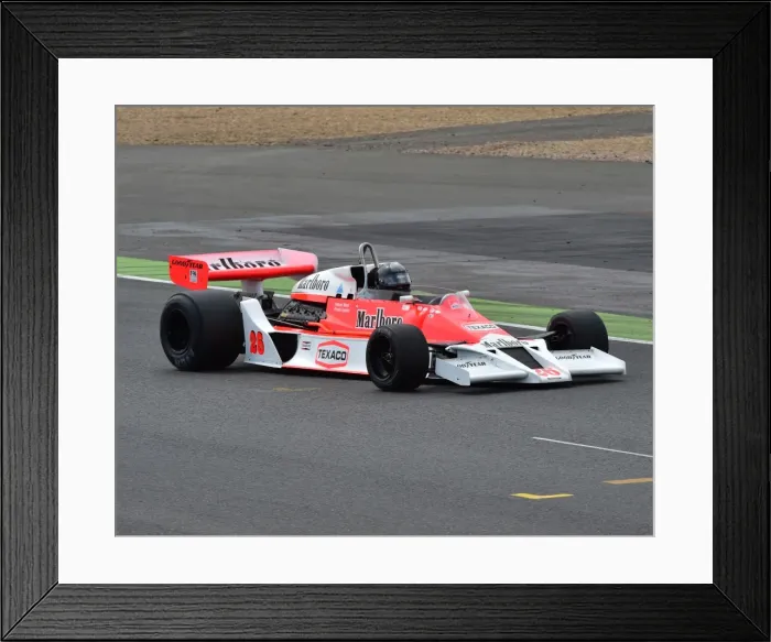 Framed Print : CM3 9383 Frank Lyons, McLaren M26 Framed Print : CM3 9383 Frank Lyons, McLaren M26