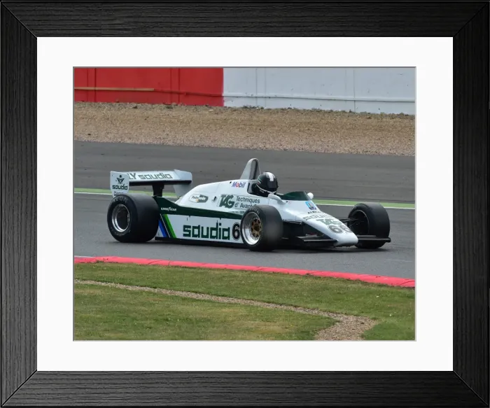 Framed Print : CM3 9402 Tommy Dreelan, Williams FW08 Framed Print : CM3 9402 Tommy Dreelan, Williams FW08