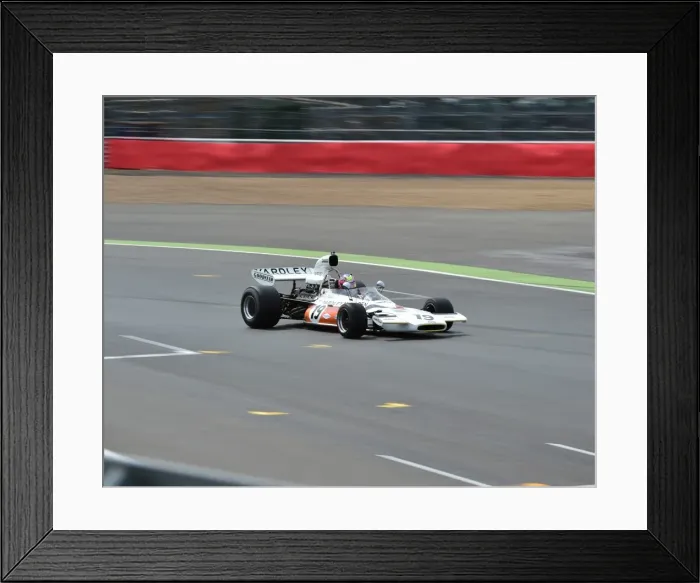 Framed Print : CM3 9488 Stuart Hall, McLaren M19A