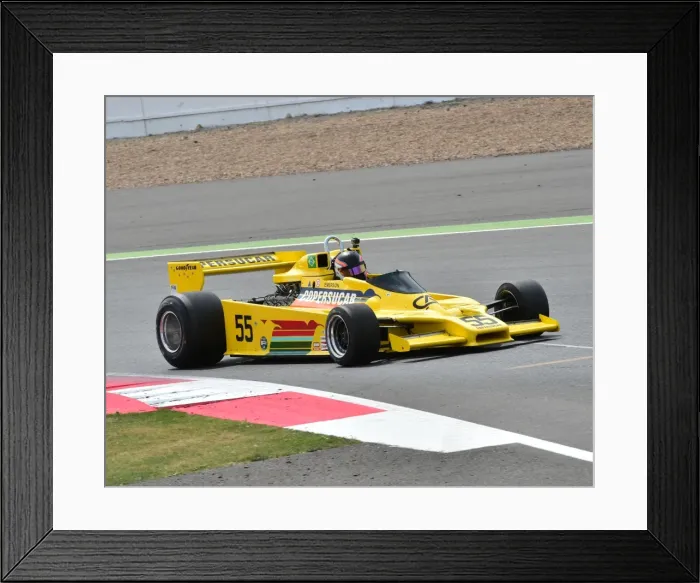 Framed Print : CM3 9625 Ollie Hancock, Fittipaldi F5A Framed Print : CM3 9625 Ollie Hancock, Fittipaldi F5A