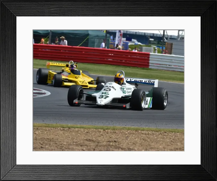 Framed Print : CM4 0686 Christophe D Ansembourg, Williams FW07C Framed Print : CM4 0686 Christophe D Ansembourg, Williams FW07C