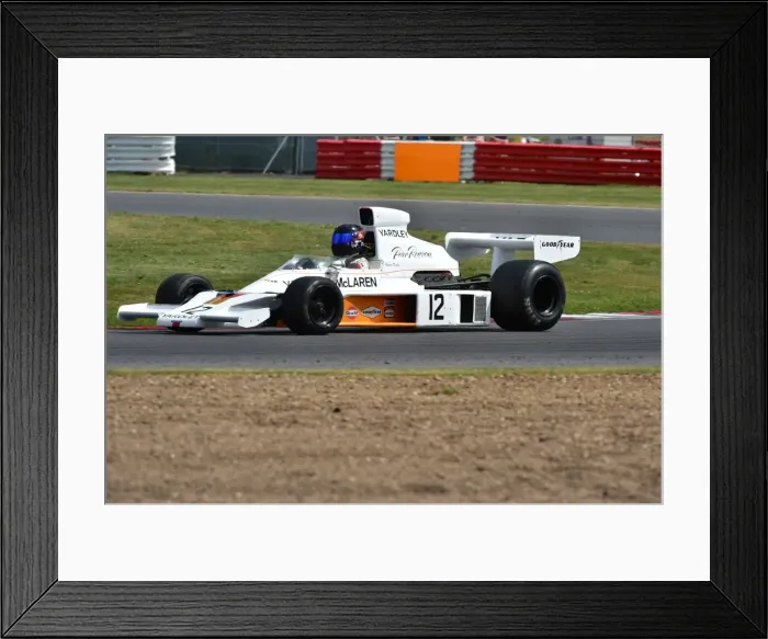 Framed Print : CM4 0696 Gregor Fisken, McLaren M23 Framed Print : CM4 0696 Gregor Fisken, McLaren M23