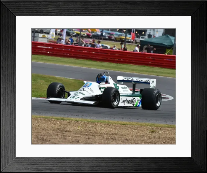 Framed Print : CM4 0702 Andrew Haddon, Williams FW07B Framed Print : CM4 0702 Andrew Haddon, Williams FW07B