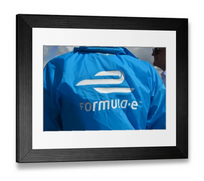 Framed Print : CJ5 5062 Formula-E Framed Print : CJ5 5062 Formula-E