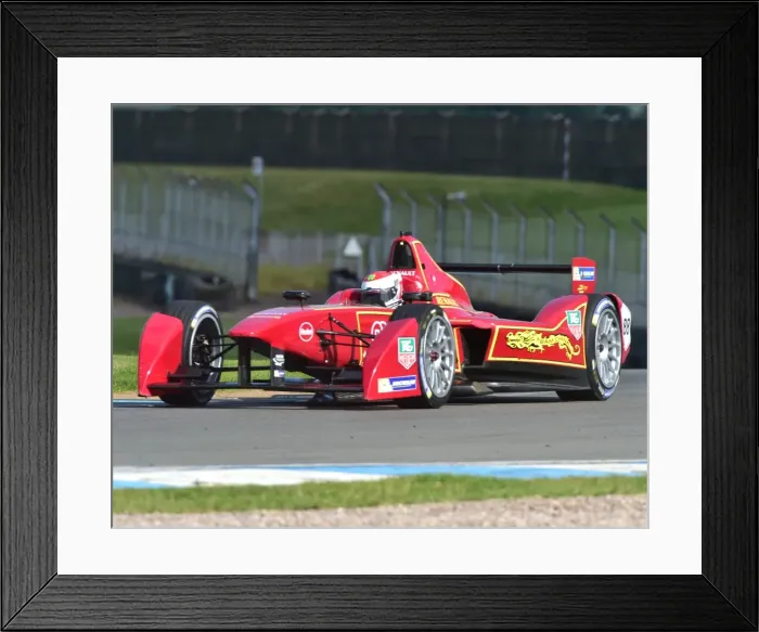 Framed Print : CM4 4385 Antonio Garcia, Ho Pin Tung, China Racing, Spark-Renault SRT 01E