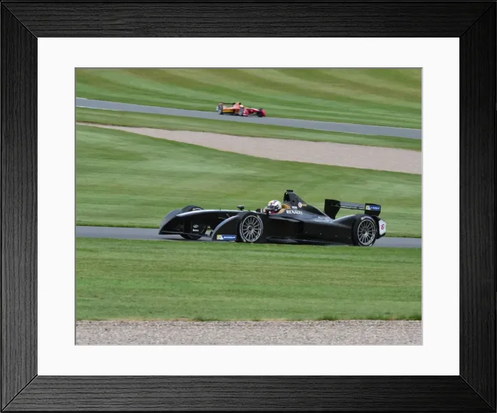 Framed Print : CM4 4584 Oriol Servia, Dragon Racing, Spark-Renault SRT 01E